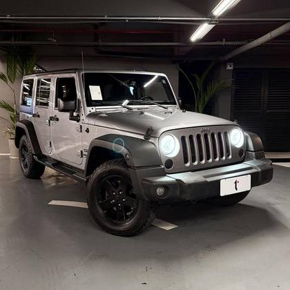 JEEP WRANGLER 3.6 UNLIMITED SPORT 4X4 V6 GASOLINA 4P AUTOMÁTICO
